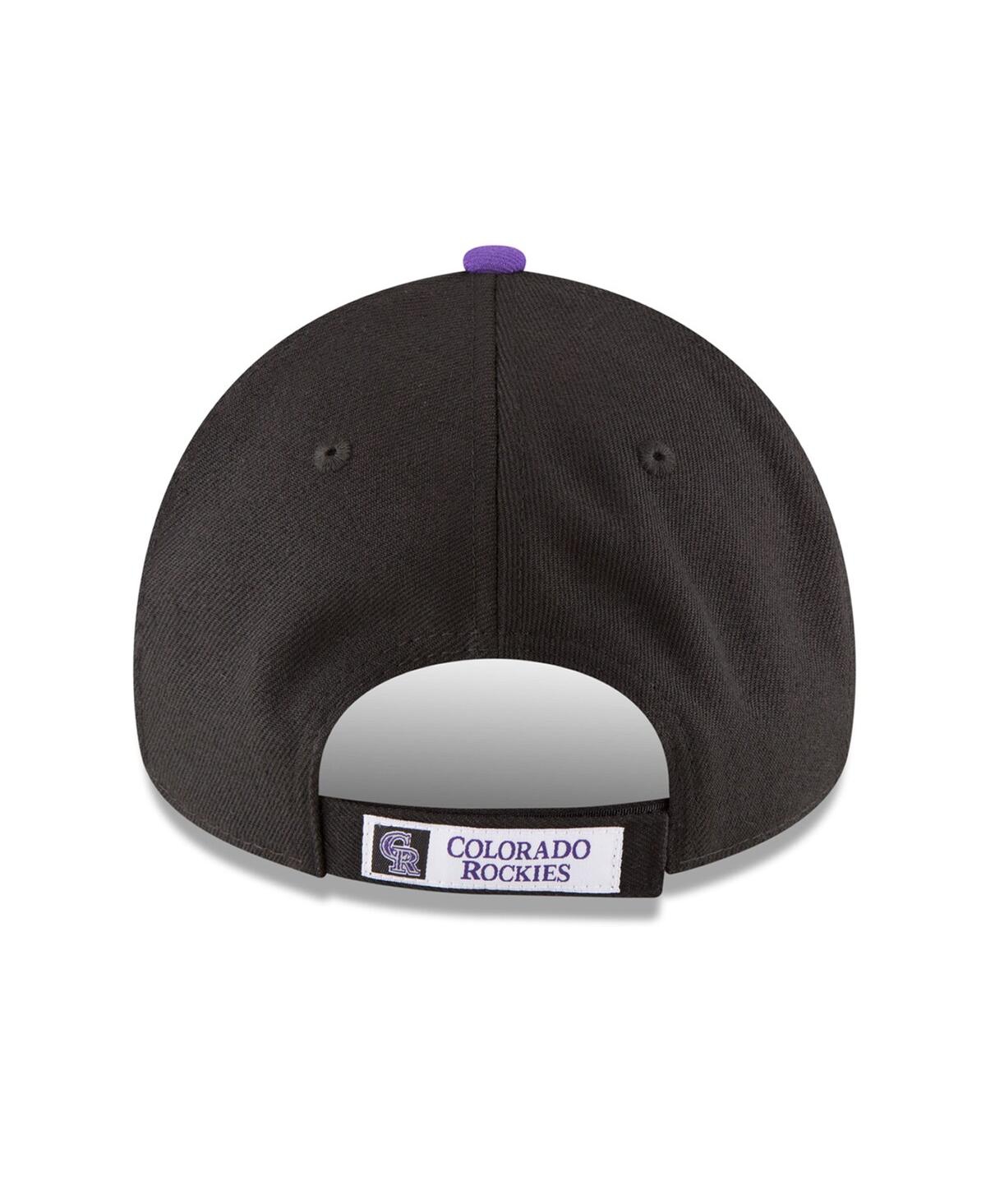 New Era Men's Black Colorado Rockies 2024 Mlb World Tour Mexico City Series 9forty Adjustable Hat In Black