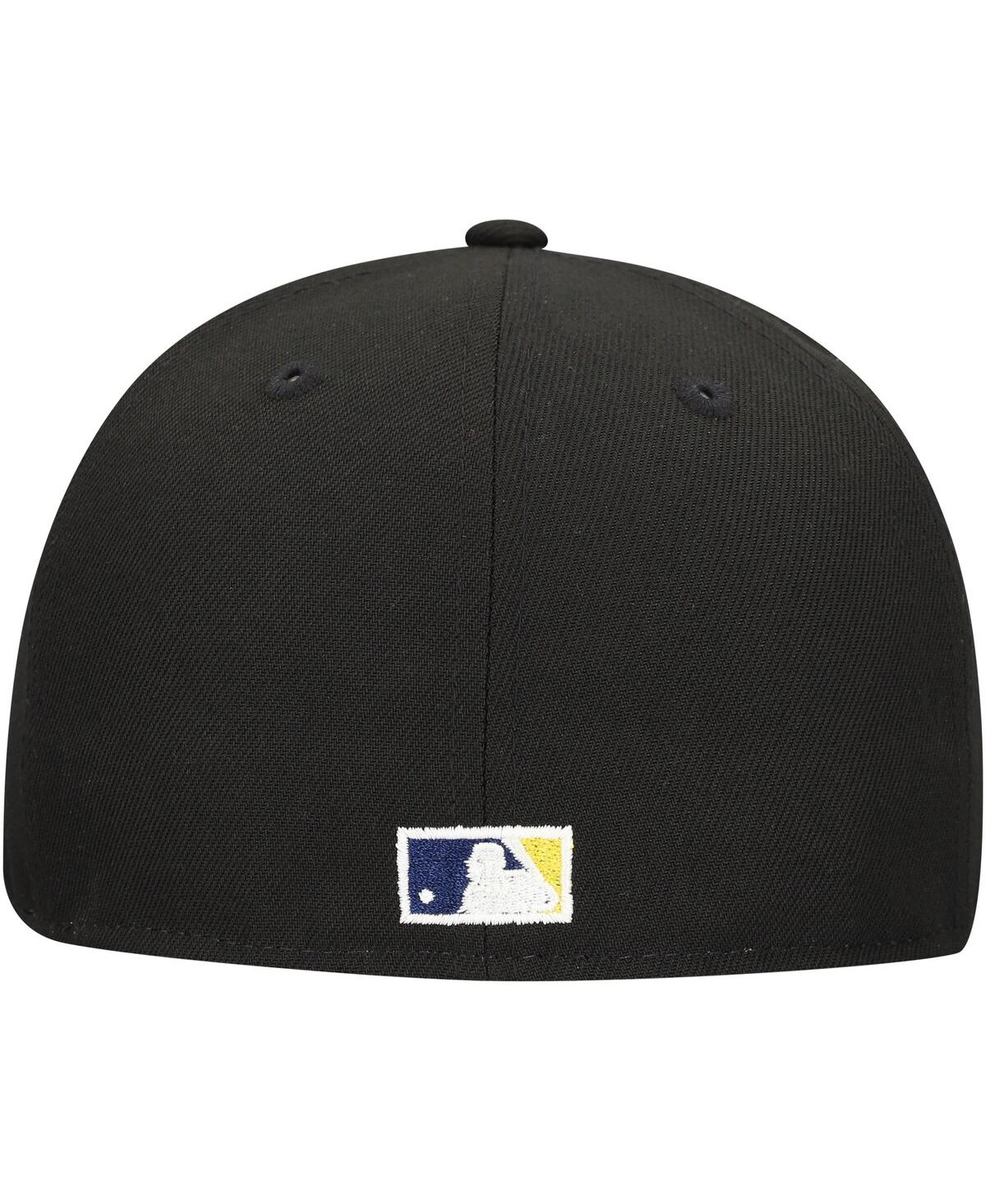 Shop New Era Men's Black Tampa Bay Rays Duo Logo 2.0 59fifty Fitted Hat