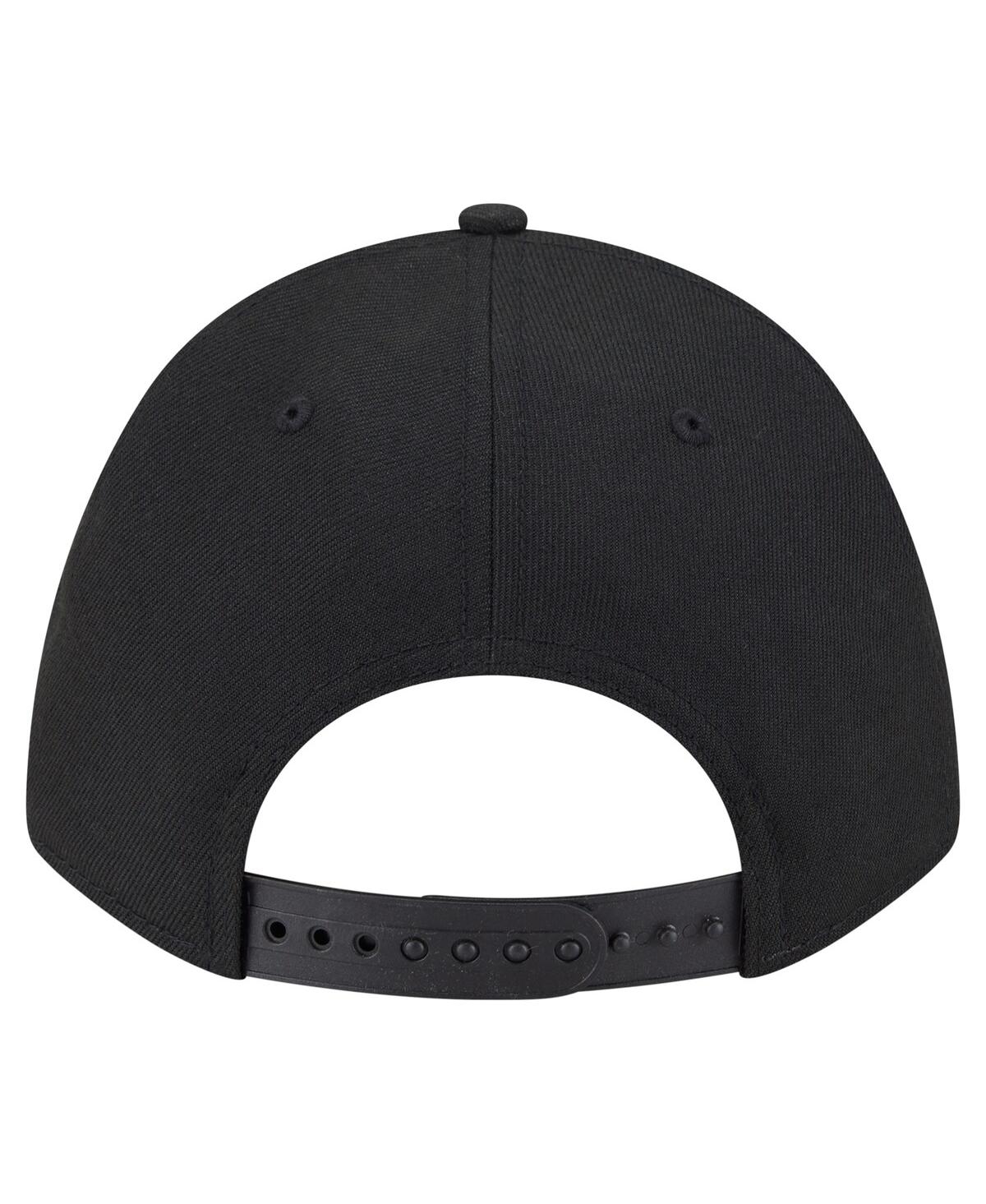 New Era Men's Black Boston Red Sox Player Replica 9FORTY Adjustable Hat