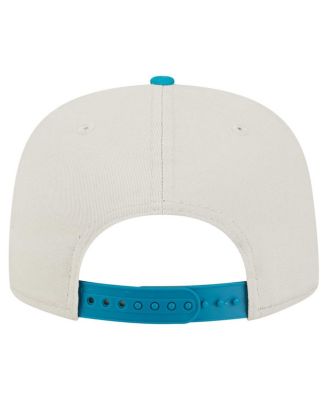 Men's Stone/Teal Jacksonville Jaguars Athletic Golfer Snapback Hat