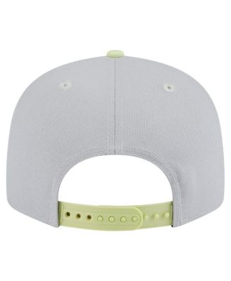 Men's Gray/Yellow Boston Celtics Color Pack Two-Tone 9FIFTY Snapback Hat