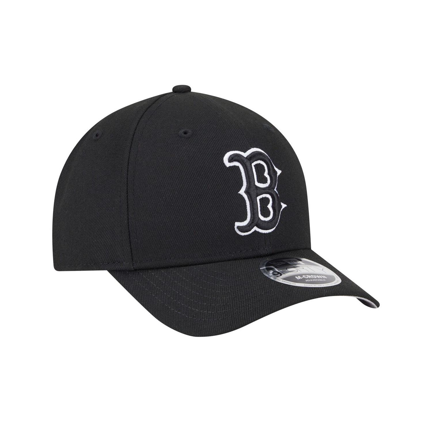 Men's Black Boston Red Sox Player Replica 9FORTY Adjustable Hat