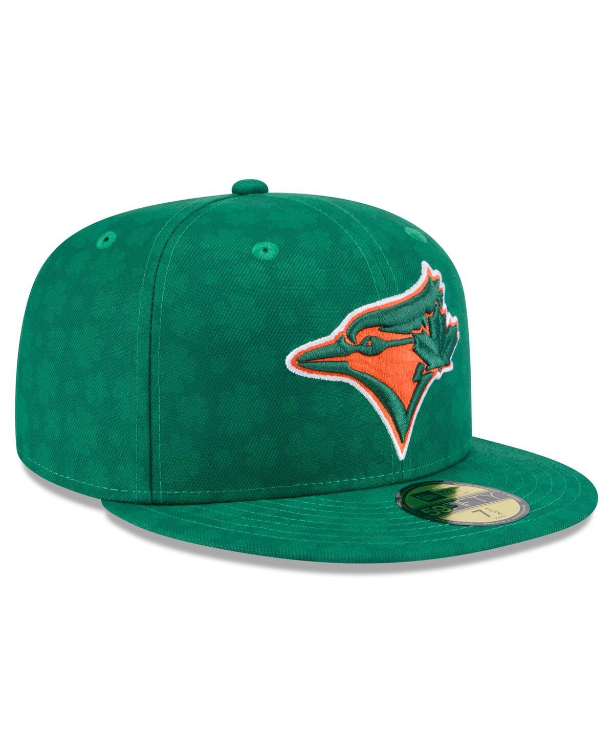 NEW ERA MEN'S KELLY GREEN TORONTO BLUE JAYS ST. PATRICK'S DAY 59FIFTY FITTED HAT 