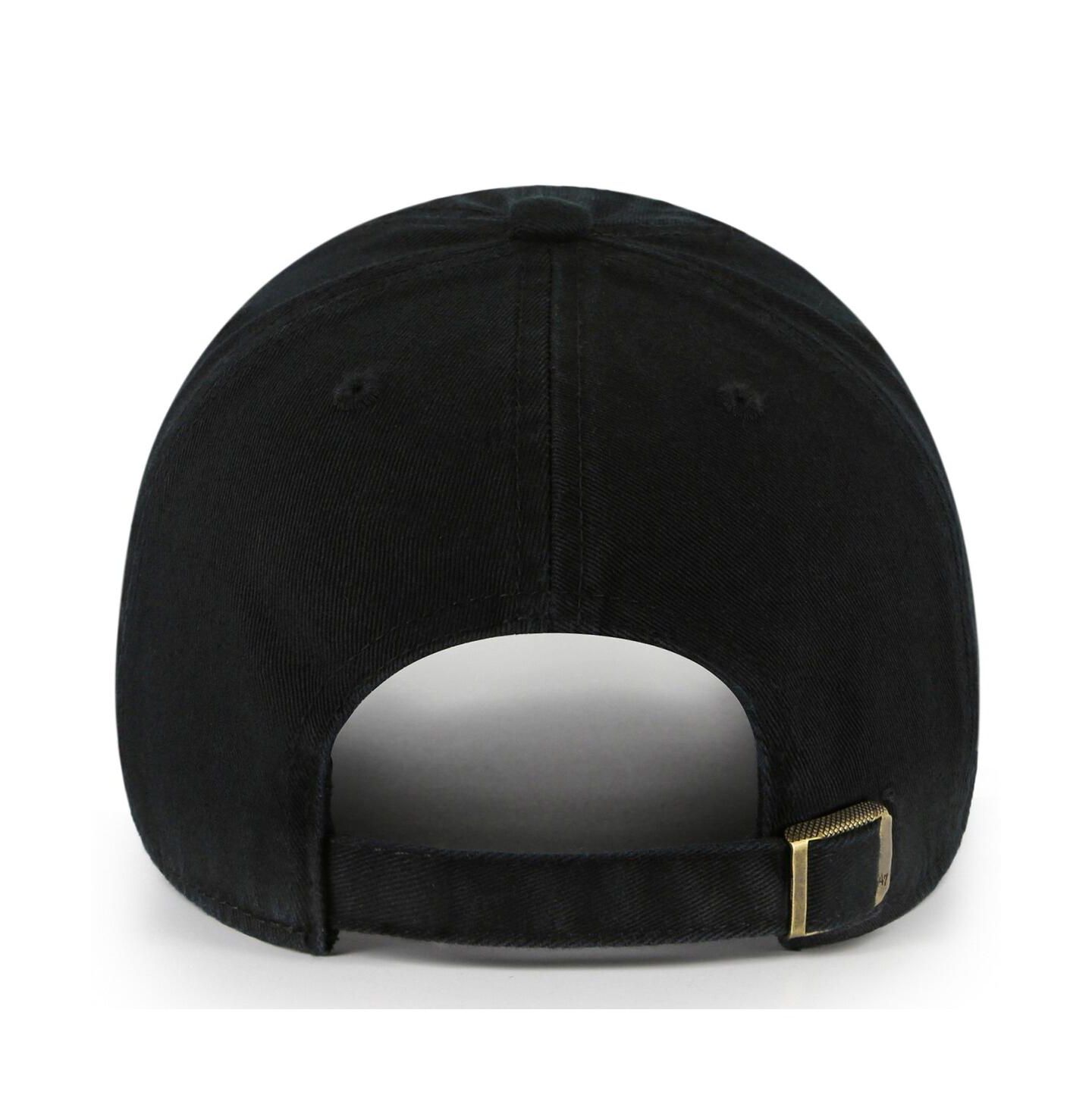 Мужская кепка '47 Brand Black Bubba Wallace Clean Up Adjustable Hat — фото 2