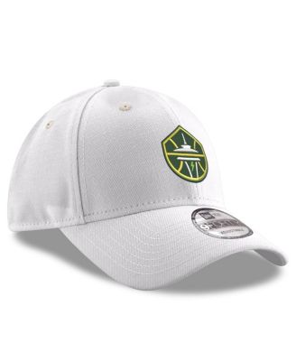 Men's White Seattle Storm Primary Logo 9FORTY Adjustable Hat
