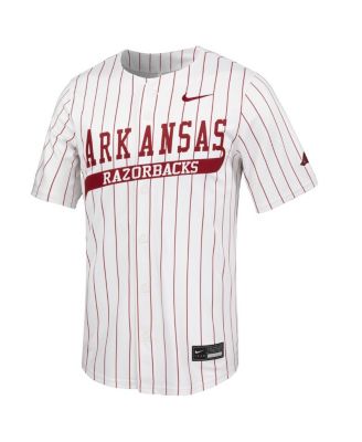 Men's White Arkansas Razorbacks Limited Baseball Jersey
