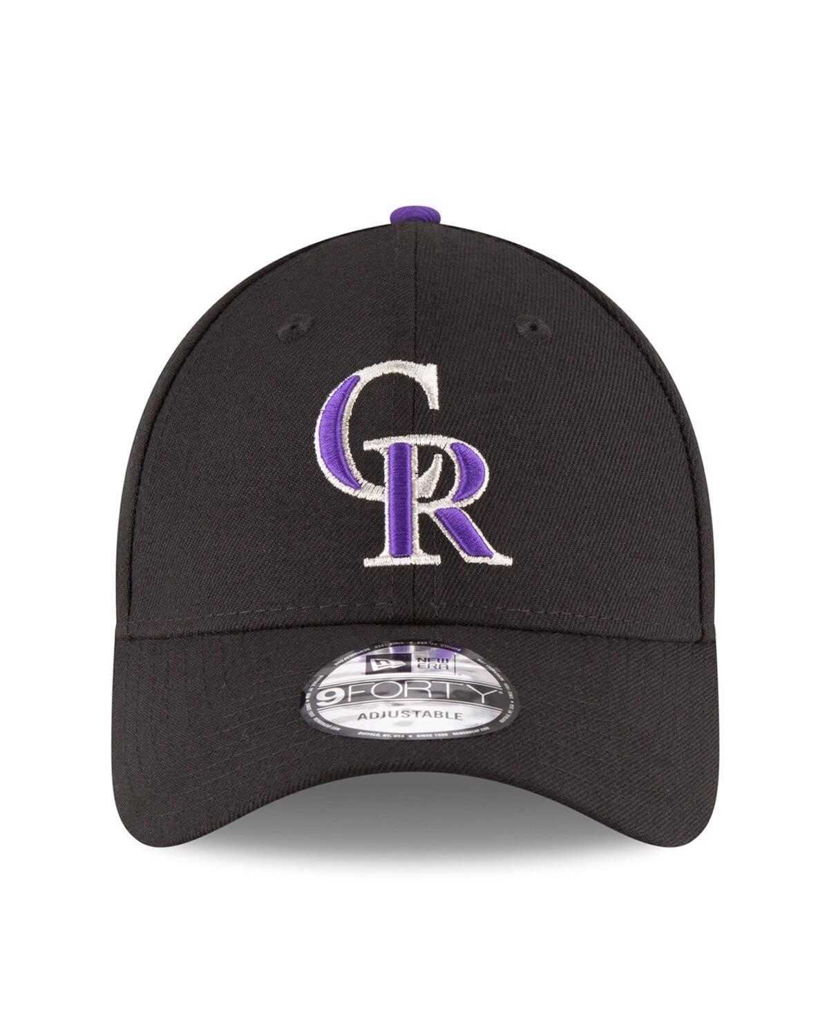 New Era Men's Black Colorado Rockies 2024 Mlb World Tour Mexico City Series 9forty Adjustable Hat In Black
