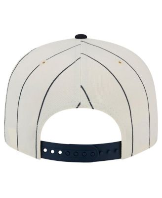 Men's White California Angels Jersey Pinstripe 9FIFTY Snapback Hat