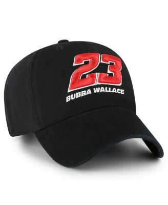 Men's Black Bubba Wallace Clean Up Adjustable Hat