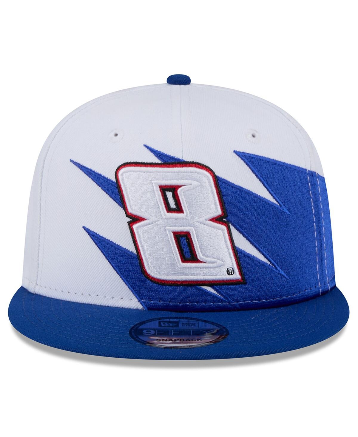 New Era Men's Blue Kyle Busch Jagged 9fifty Snapback Hat In Blue