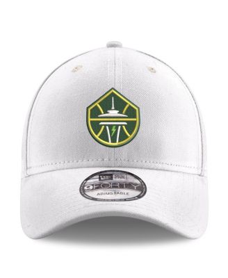 Men's White Seattle Storm Primary Logo 9FORTY Adjustable Hat