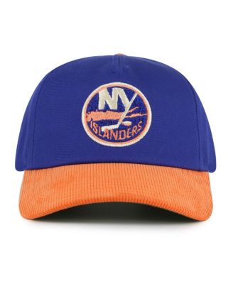 American Needle - Men's Royal/Orange New York Islanders Burnett Adjustable Hat