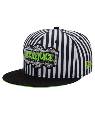 New Era - Men's Black Beetlejuice Green Piping 9FORTY Adjustable Hat
