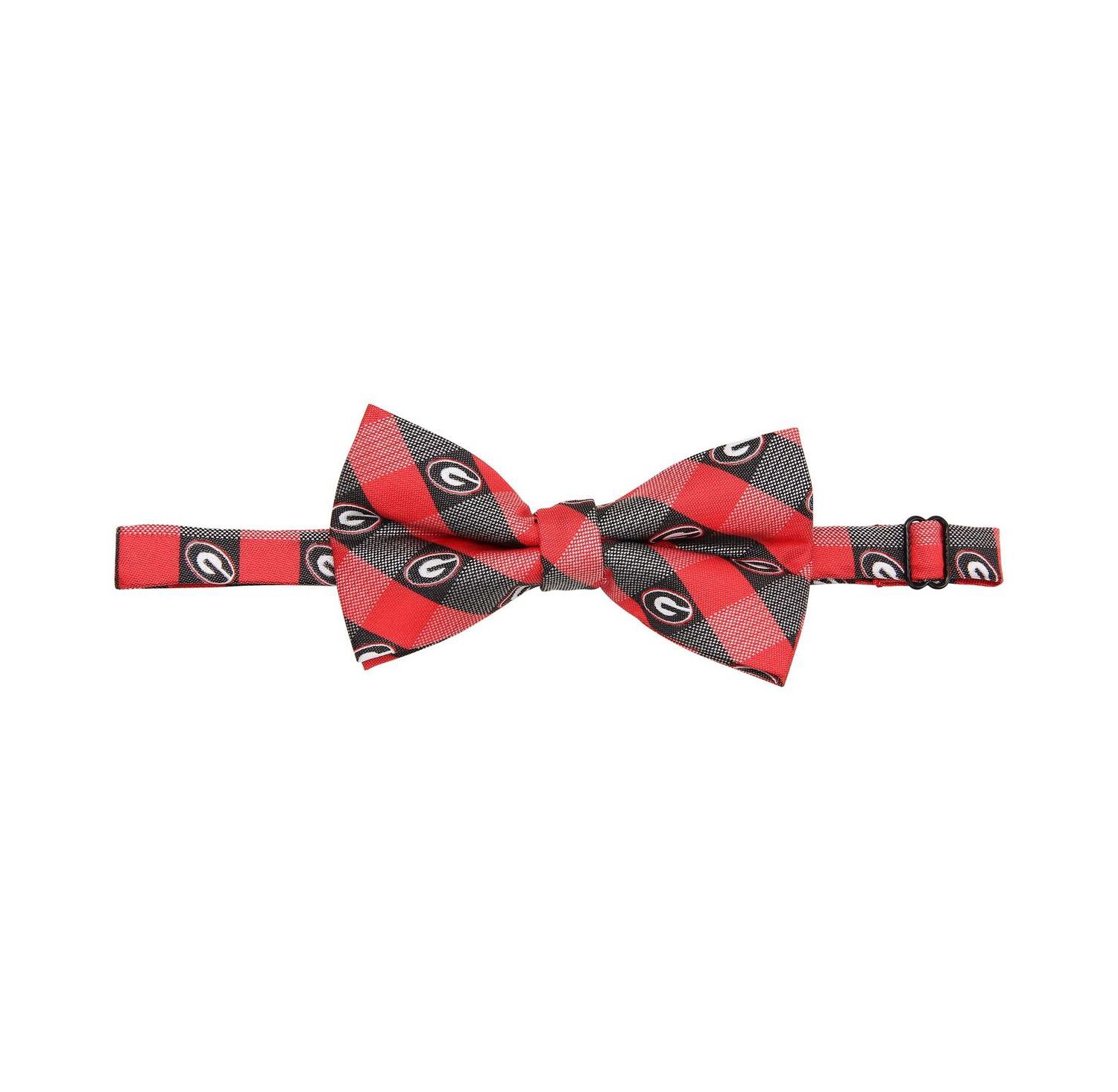 Georgia Bulldogs Check Bow Tie