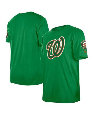 New Era - Men's Kelly Green Washington Nationals St. Patrick's Day Shamrock Fill T-Shirt