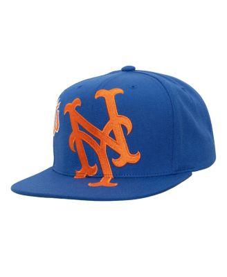Mitchell & Ness - Men's Blue New York Mets Big Time Snapback Hat