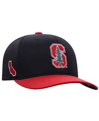 Top of the World - Men's&nbsp; Black Stanford Cardinal Reflex Fitted Hat