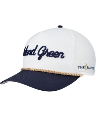 Barstool Golf - Men's&nbsp; White THE PLAYERS Island Green Rope Adjustable Hat