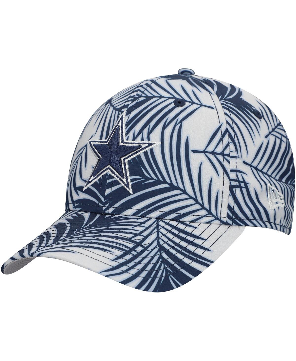 Shop New Era Men's Gray Dallas Cowboys Palms 39thirty Flex Hat