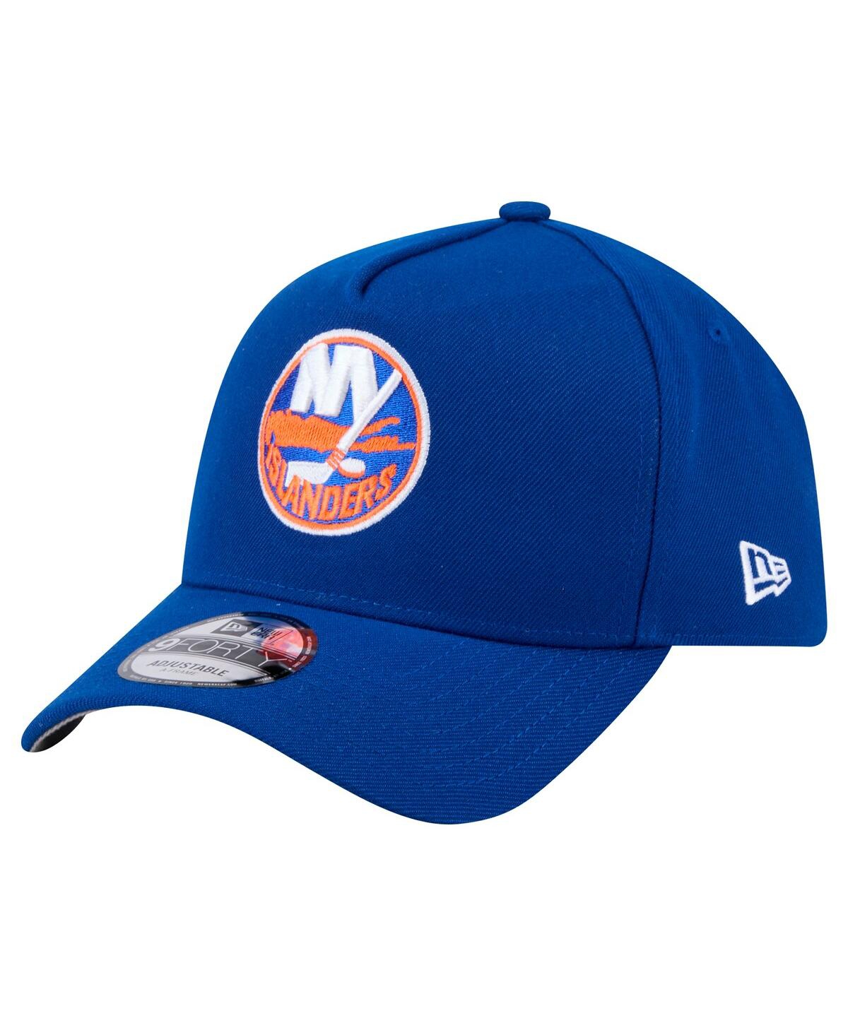 New Era Men's Royal New York Islanders Core A-frame 9forty Adjustable Hat In Royal