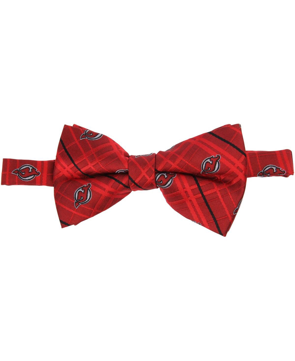 Men's Red New Jersey Devils Oxford Bow Tie - Red