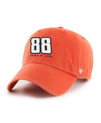 '47 Brand - 47 Brand Men's Orange Dale Earnhardt Jr. Clean Up Adjustable Hat