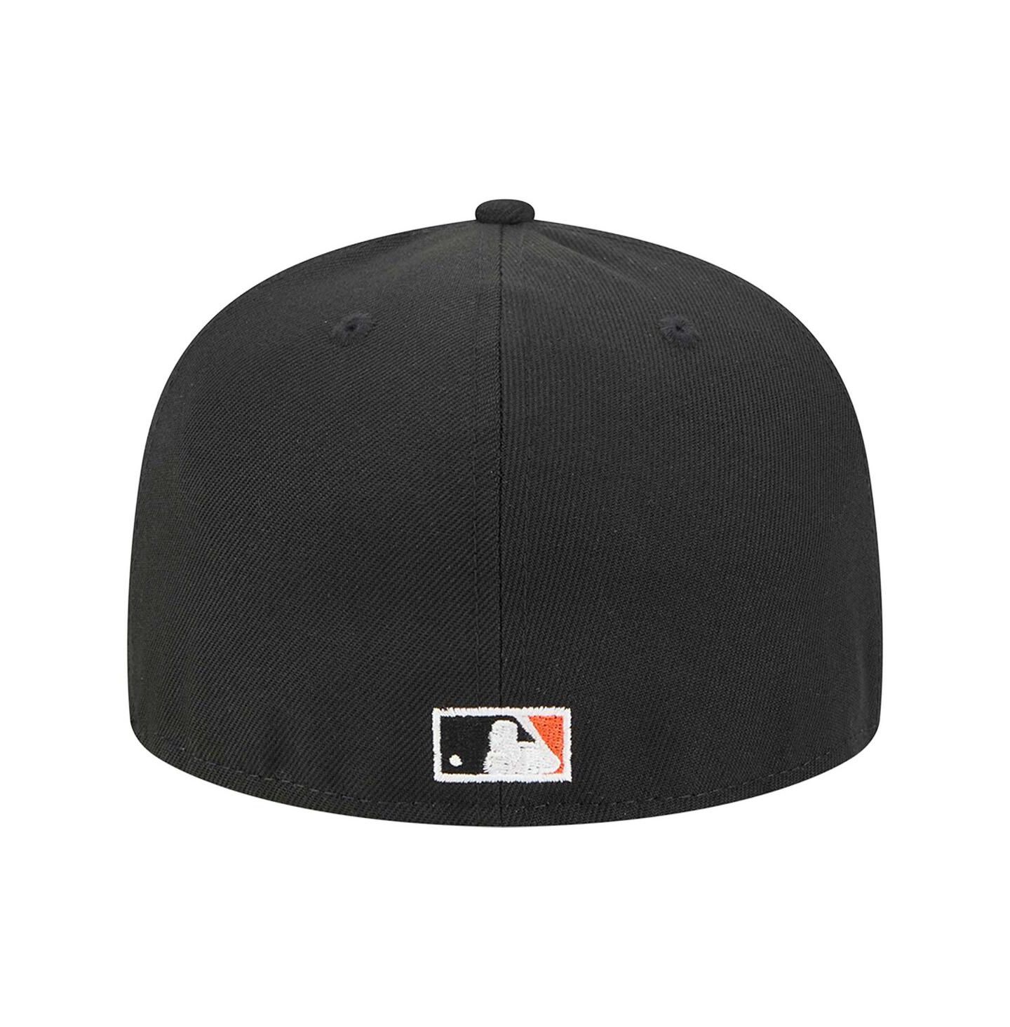 Мужские головные уборы New Era Black San Francisco Giants Duo Logo 2.0 59FIFTY Fitted Hat — фото 5