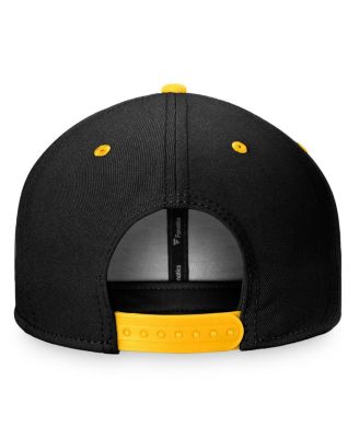 Men's Black/Gold Pittsburgh Penguins Heritage City Two-Tone Snapback Hat