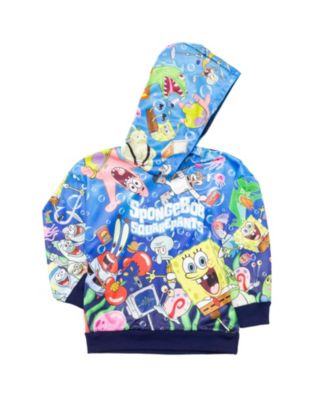 Little Boys Plankton Patrick Squidward Fleece Pullover Hoodie Toddler|Child