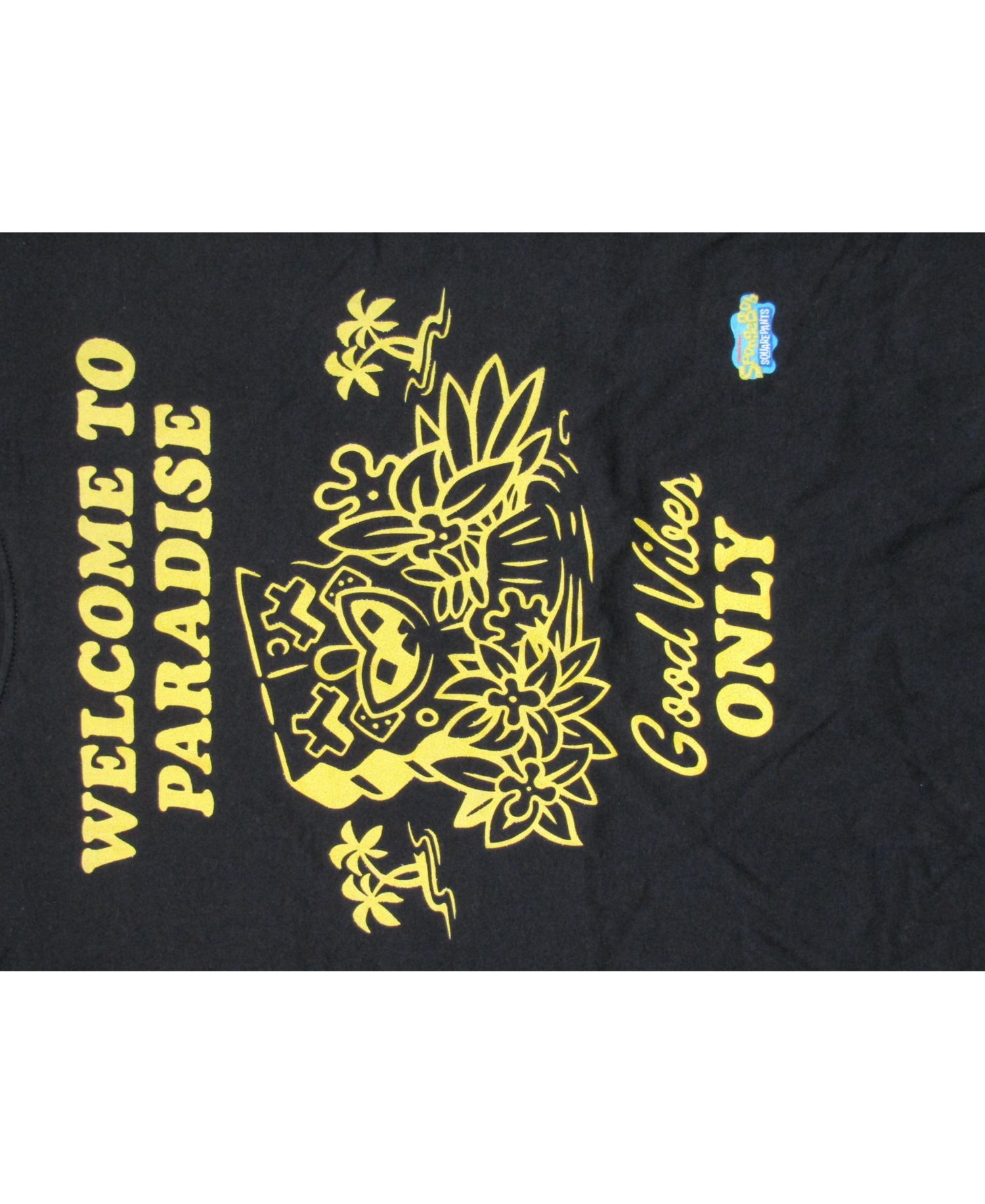 Men's Welcome to Paradise Good Vibes Only Graphic Tee