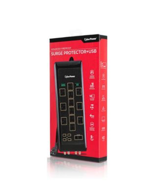 Advanced 12 Outlet Surge Protector with USB