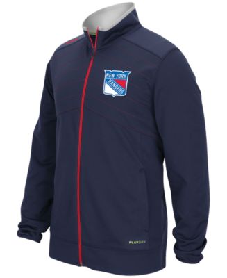 Reebok - Men's New York Rangers Center Ice Warm Up Jacket