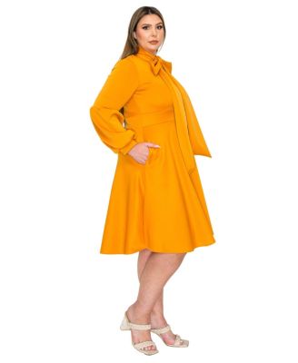 Plus Size Bekah Flare Pocket Dress