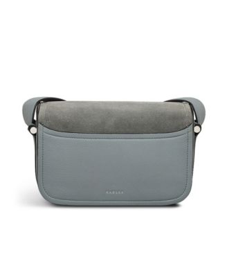 Bathurst Mews Medium Suede Crossbody Bag