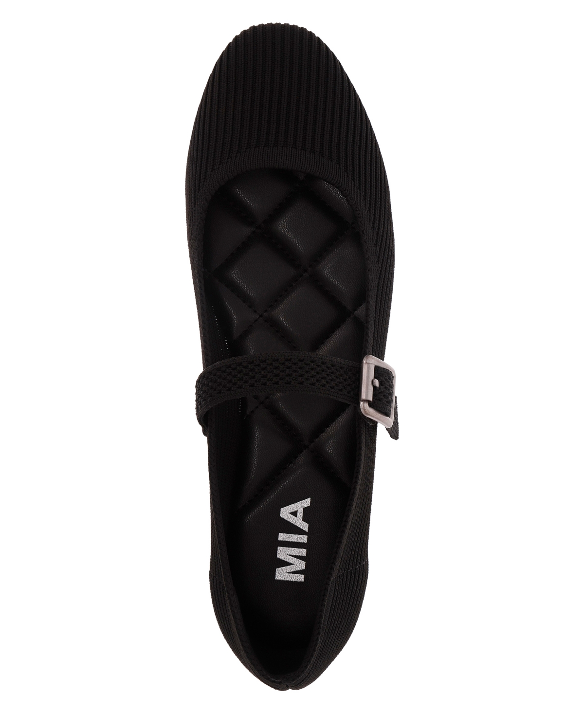 Mia Brita Mary Jane Flat In Black