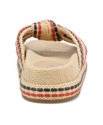 Women's Giade Raffia Slip-On Sandals
