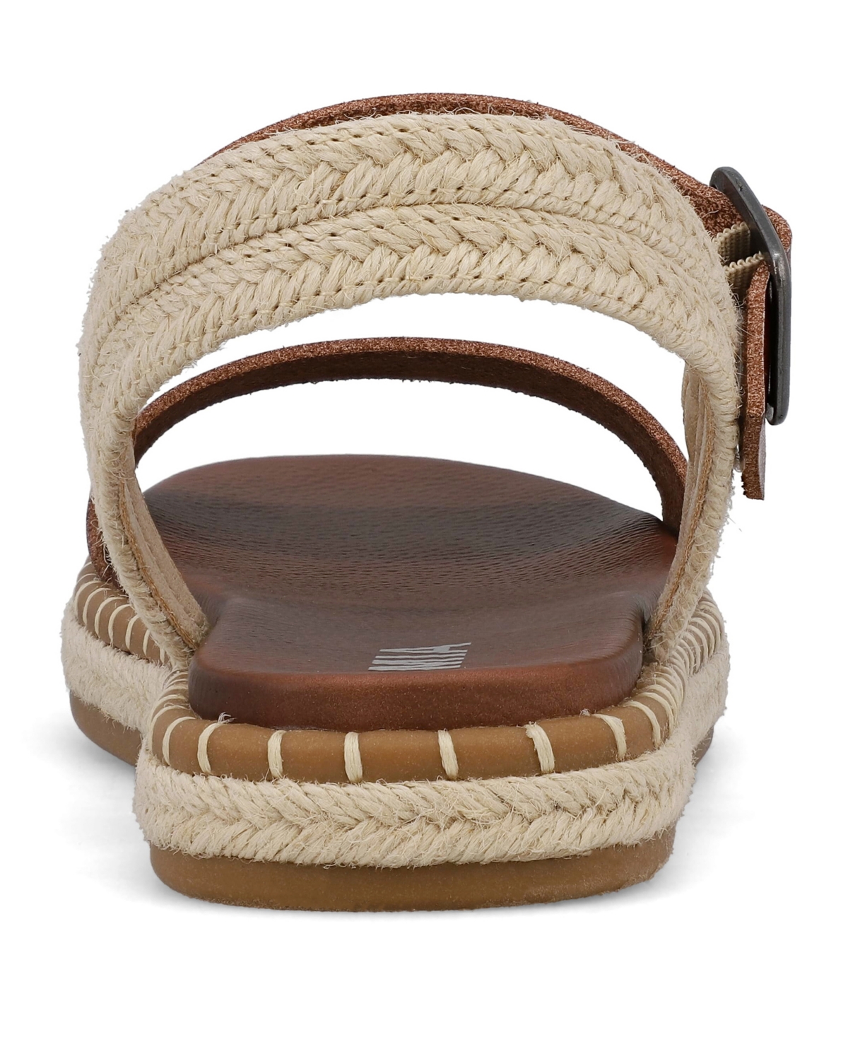 Mia Stephany Ankle Strap Sandal In Cognac