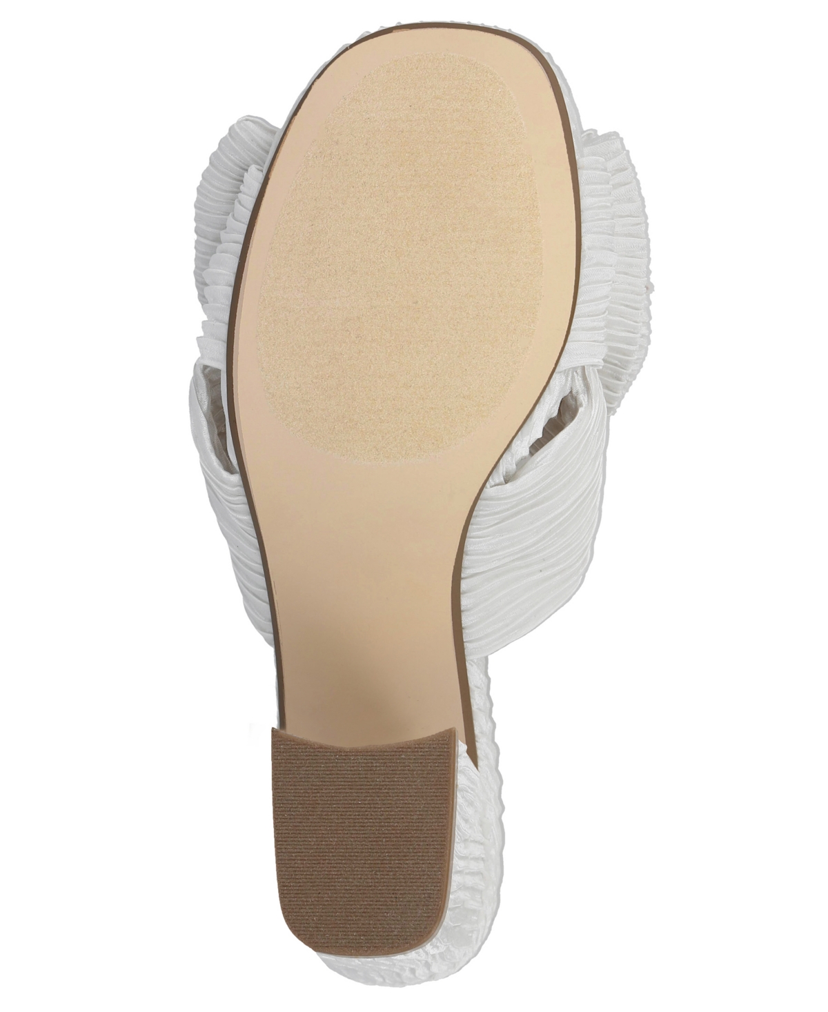 Mia Mechelle Slide Sandal In White