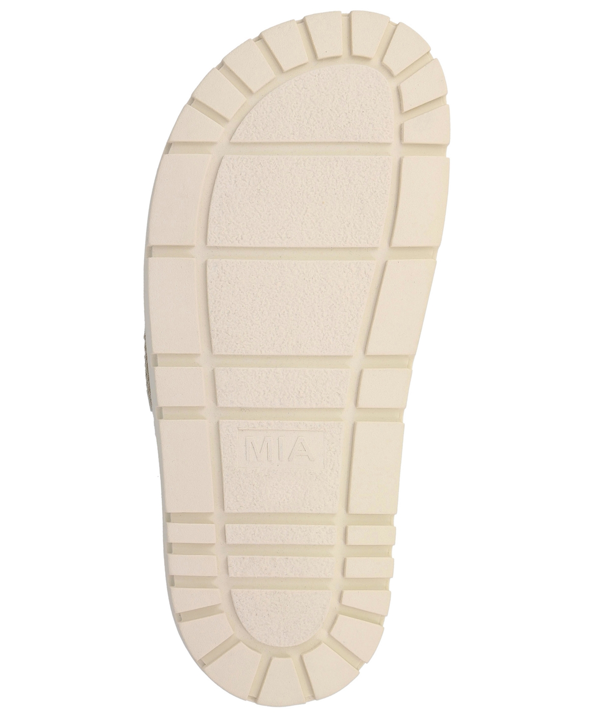 Mia Gabri Knit Sandal In Bone,sand