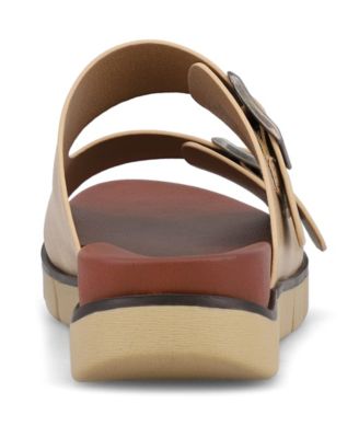 Women's Esei Double Buckle Slip-On Slide Sandals