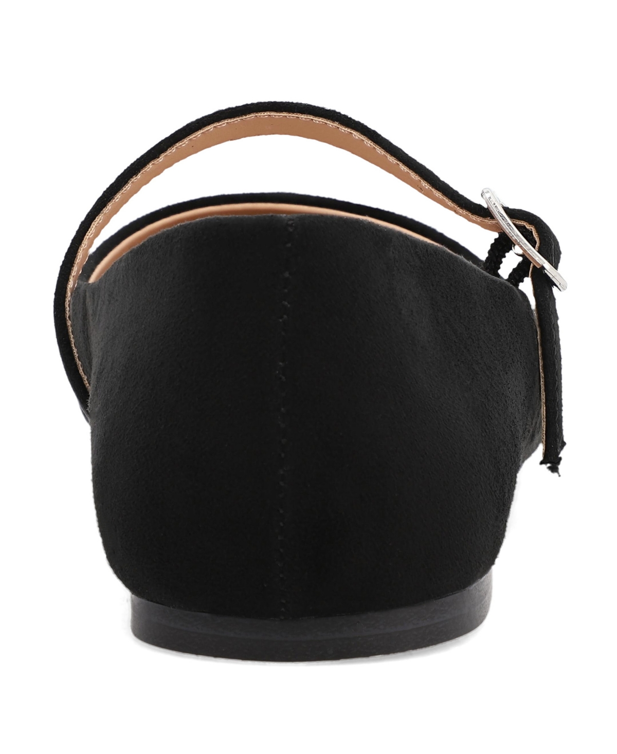 Mia Aviba Mary Jane Pointed Toe Flat In Black