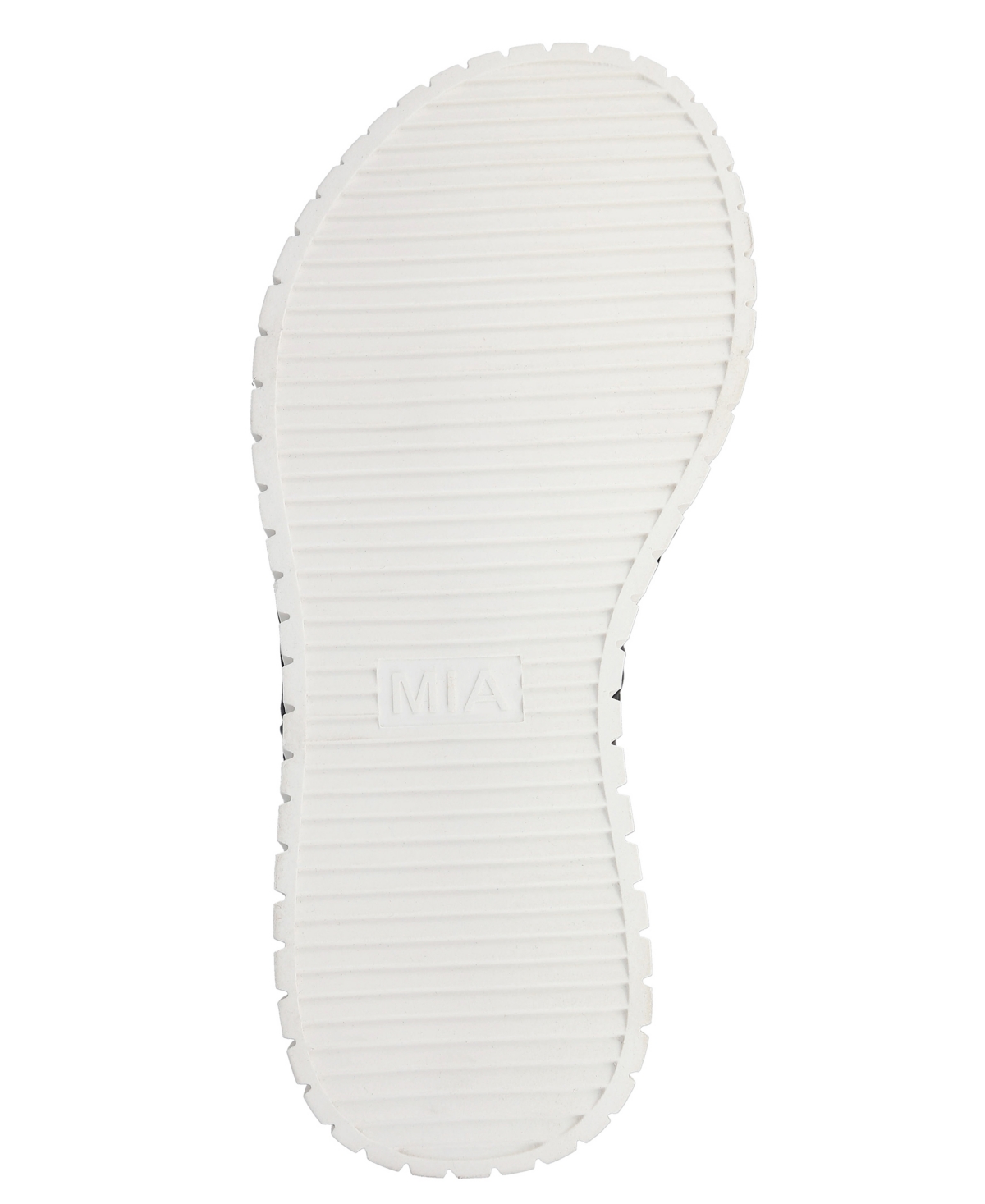 Mia Yoshi Platform Wedge Sandal In Black