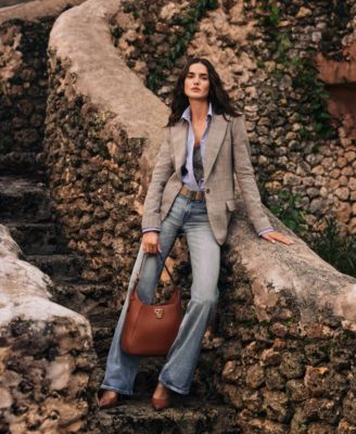 Leather Large Tanner Shoulder Bag