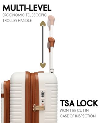 Escape 22.5" Expandable Carry-On Suitcase with Front Laptop Pocket