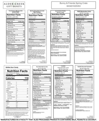 Bunny and Friends Spring Crate, 18 Pieces