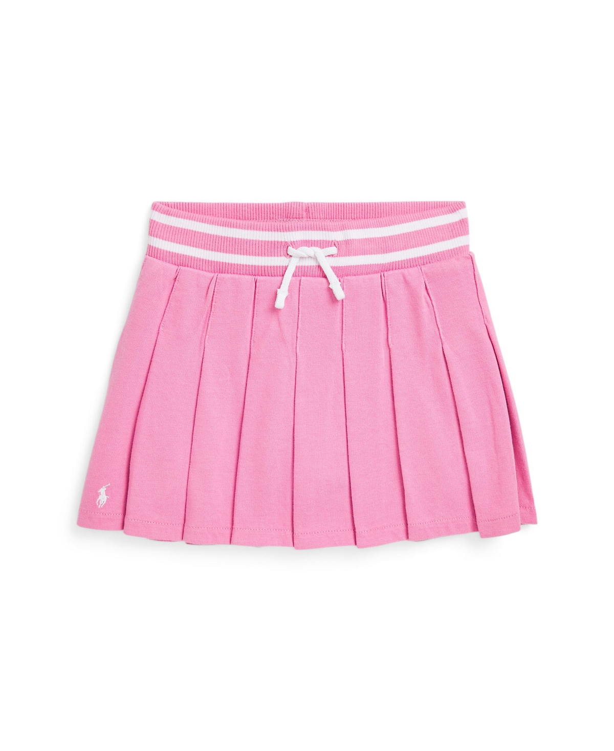 Polo Ralph Lauren Toddler And Little Girls Pleated Jersey Skort In Laguna Pink