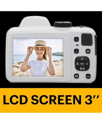 PIXPRO AZ405 Astro Zoom 20MP Full HD Digital Camera, Bundle with 32GB Memory Card and Camera Bag