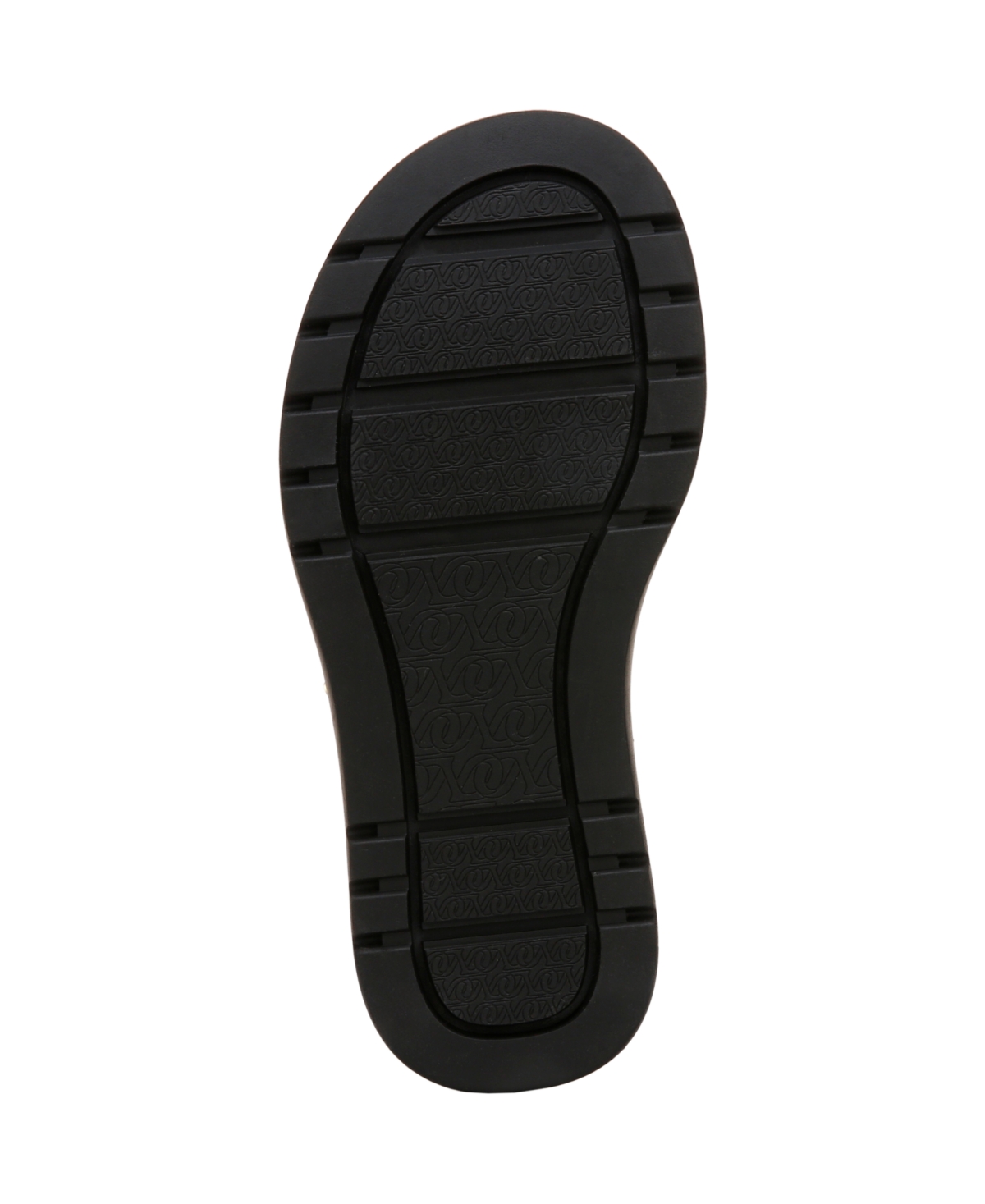 Naturalizer Alyssa T-strap Platform Sandal In Black Faux Leather
