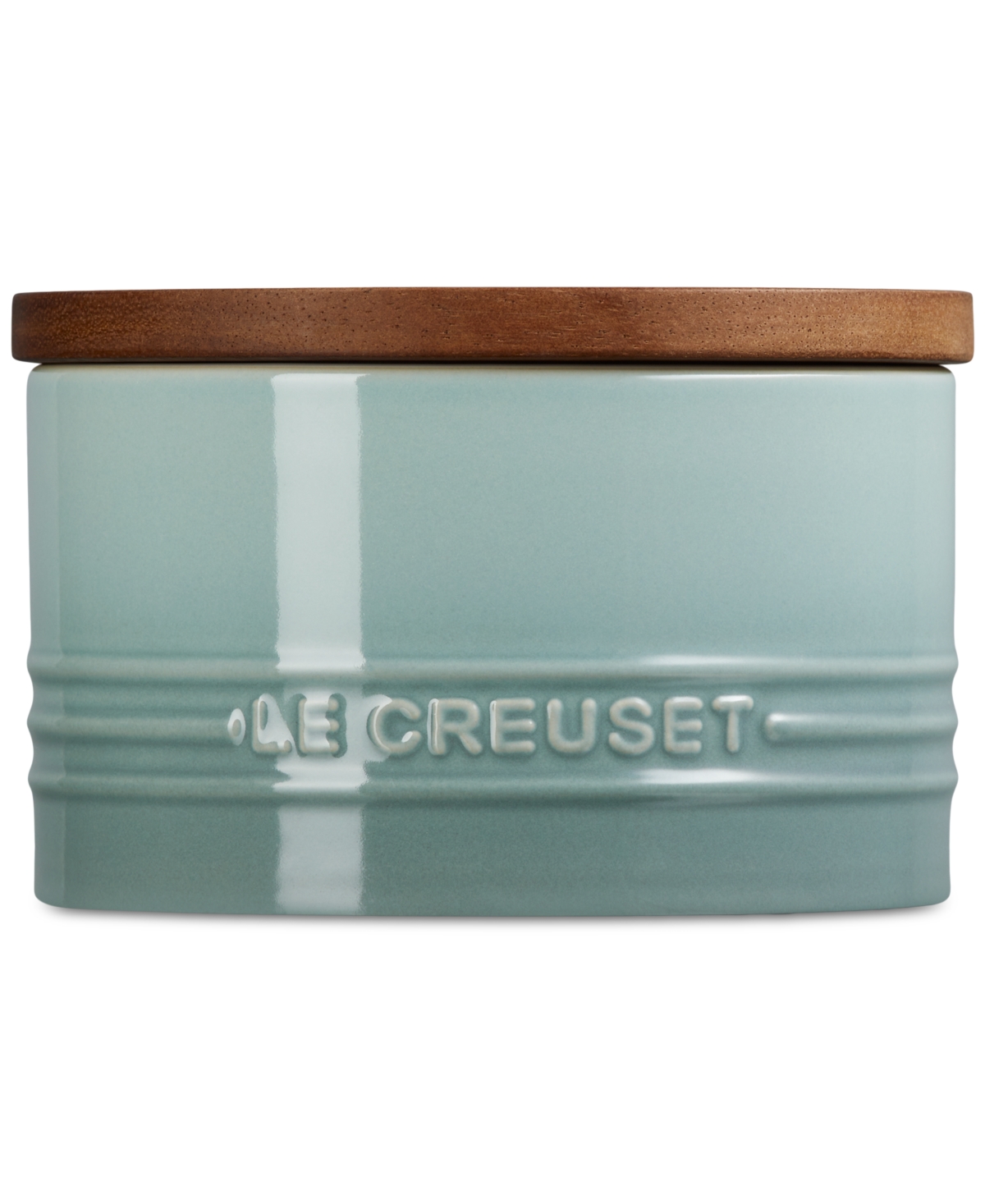Le Creuset Signature Stoneware 7-ounce Storage Canister In Sea Salt