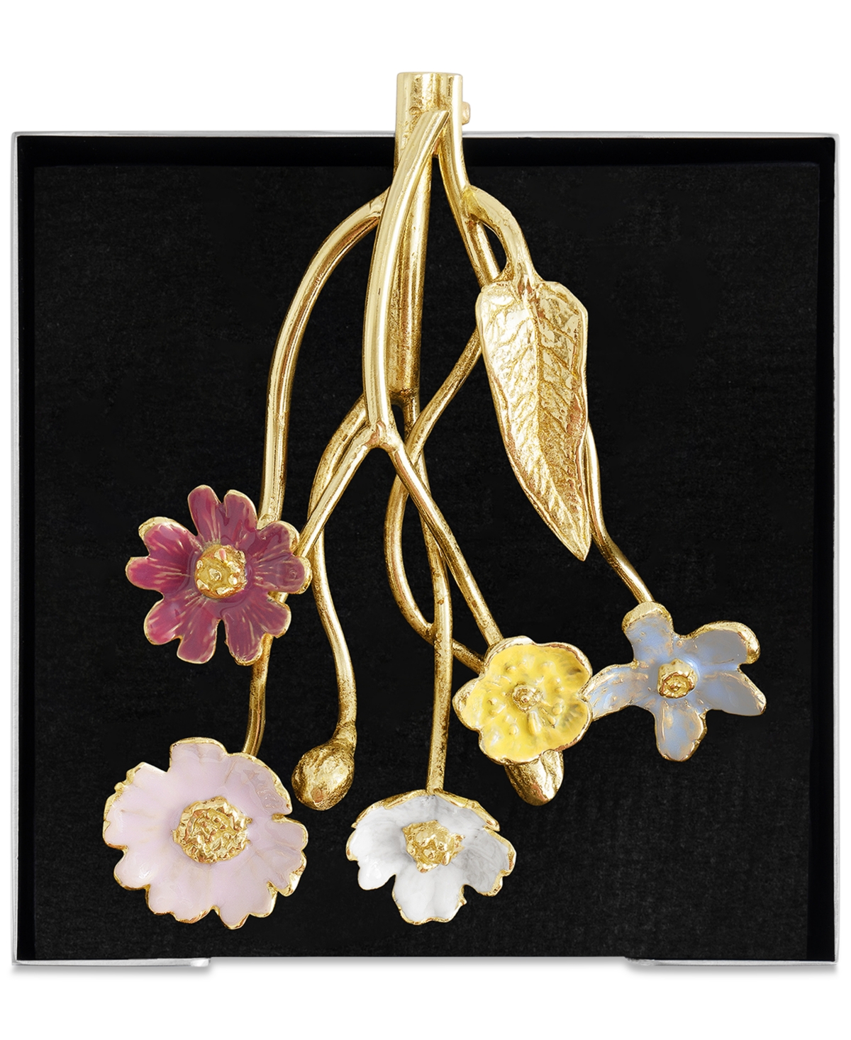 Michael Aram Wildflowers Cocktail Napkin Holder In No Color